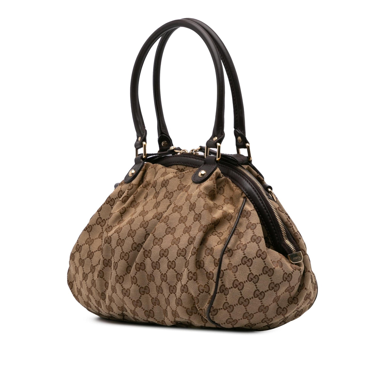 Gucci GG Canvas Sukey Satchel