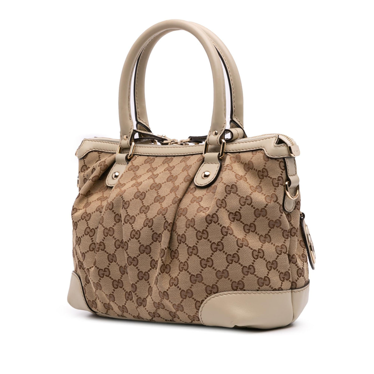 Gucci GG Canvas Sukey Satchel