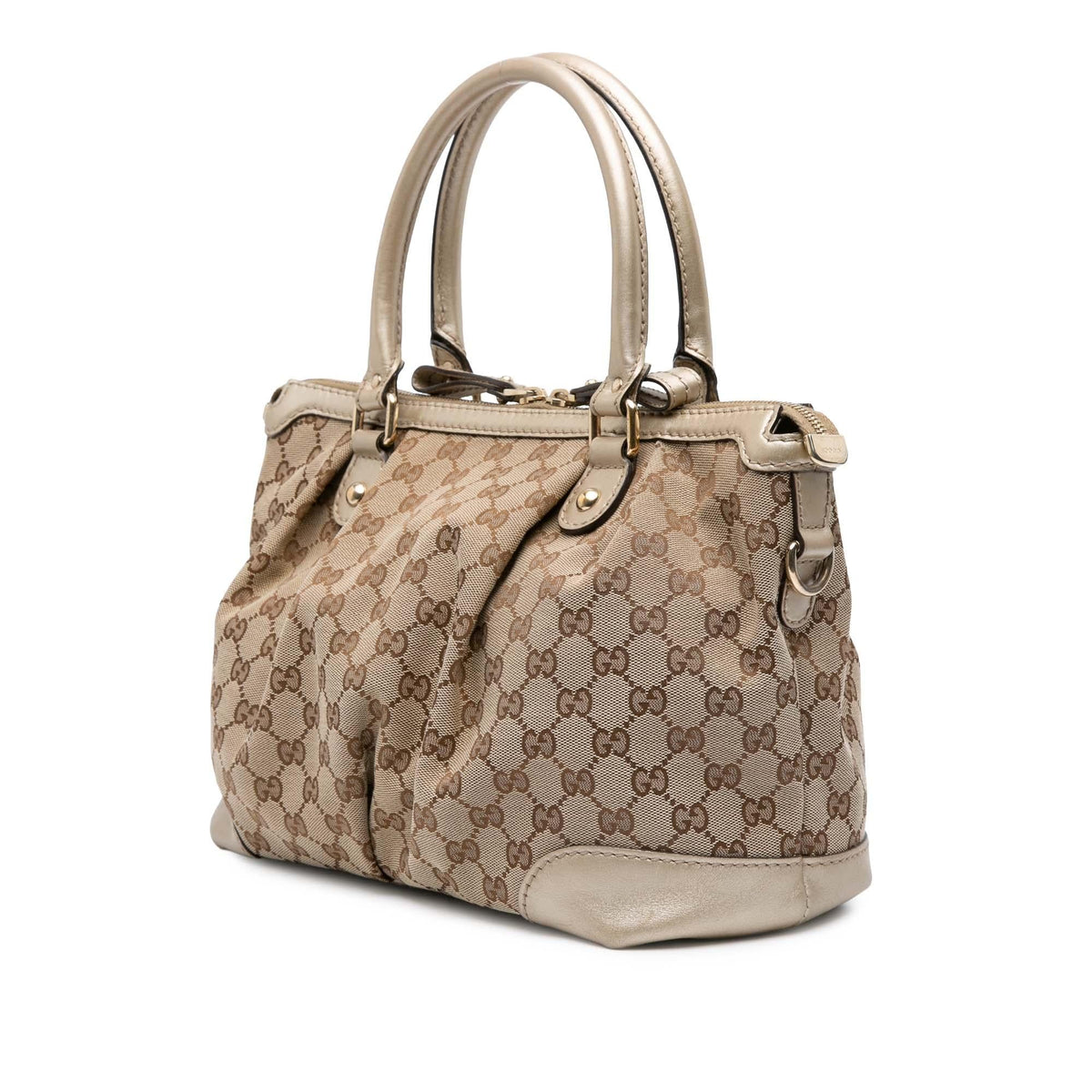 Gucci GG Canvas Sukey Satchel