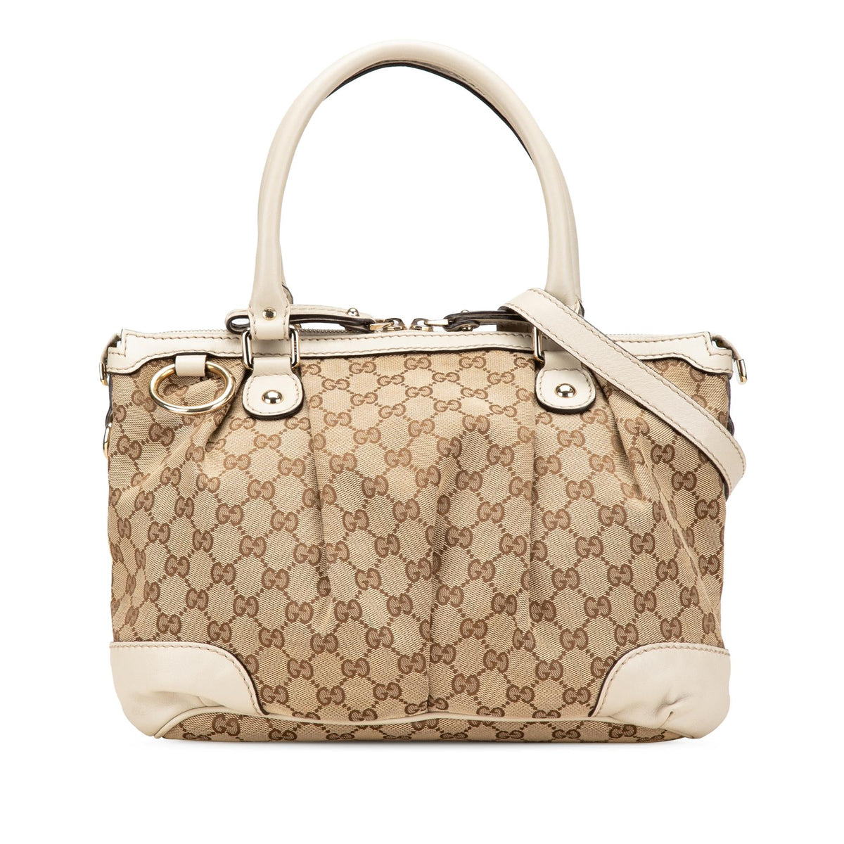 Gucci GG Canvas Sukey Satchel