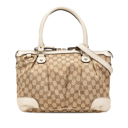 Gucci GG Canvas Sukey Satchel