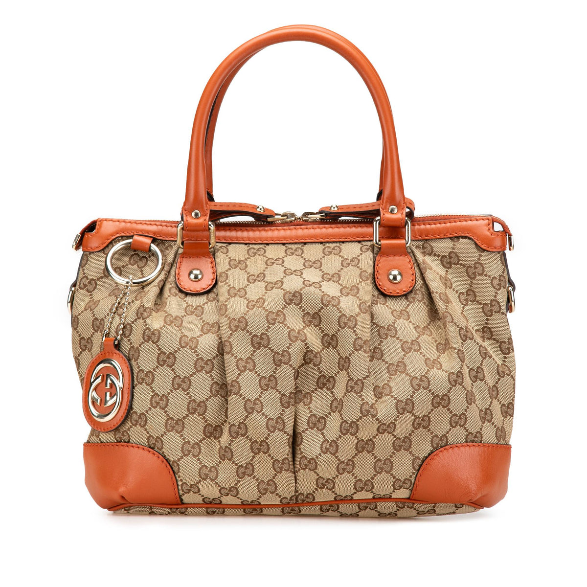 Gucci GG Canvas Sukey Satchel