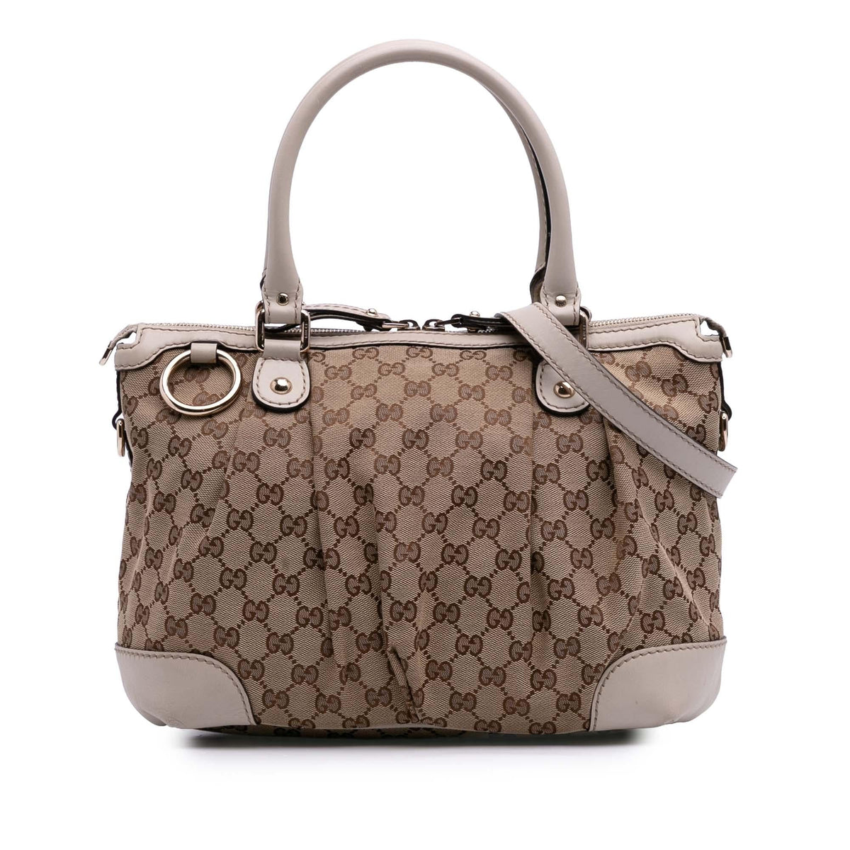 Gucci GG Canvas Sukey Satchel