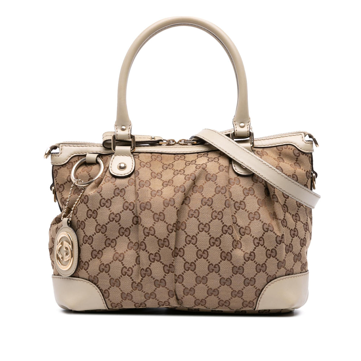 Gucci GG Canvas Sukey Satchel