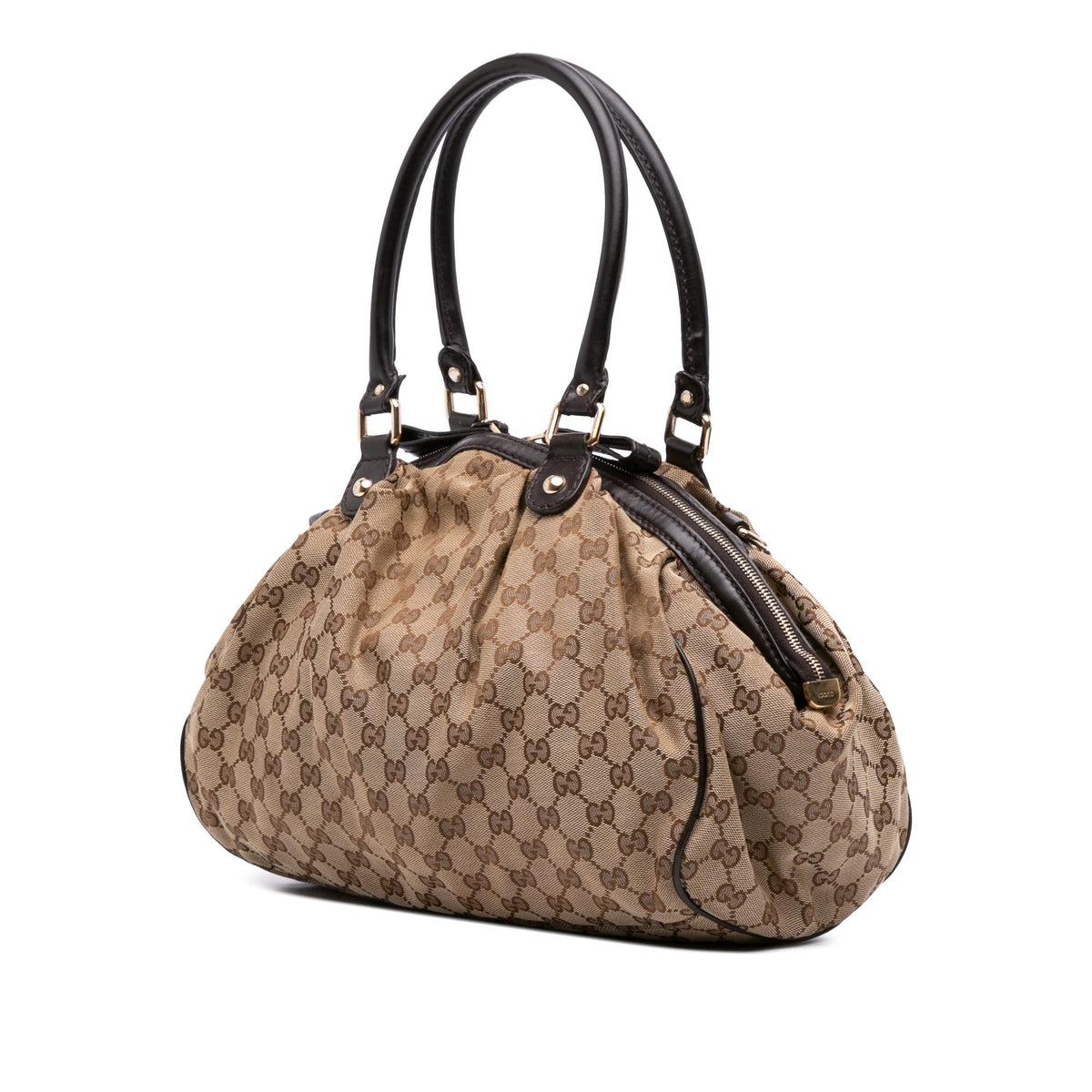 Gucci GG Canvas Sukey Satchel