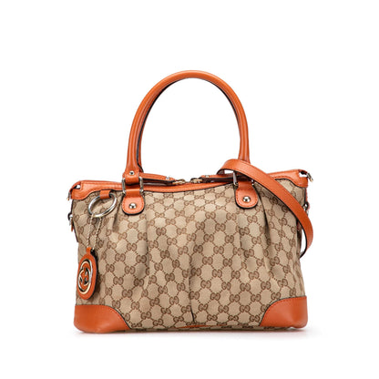 Gucci GG Canvas Sukey Satchel