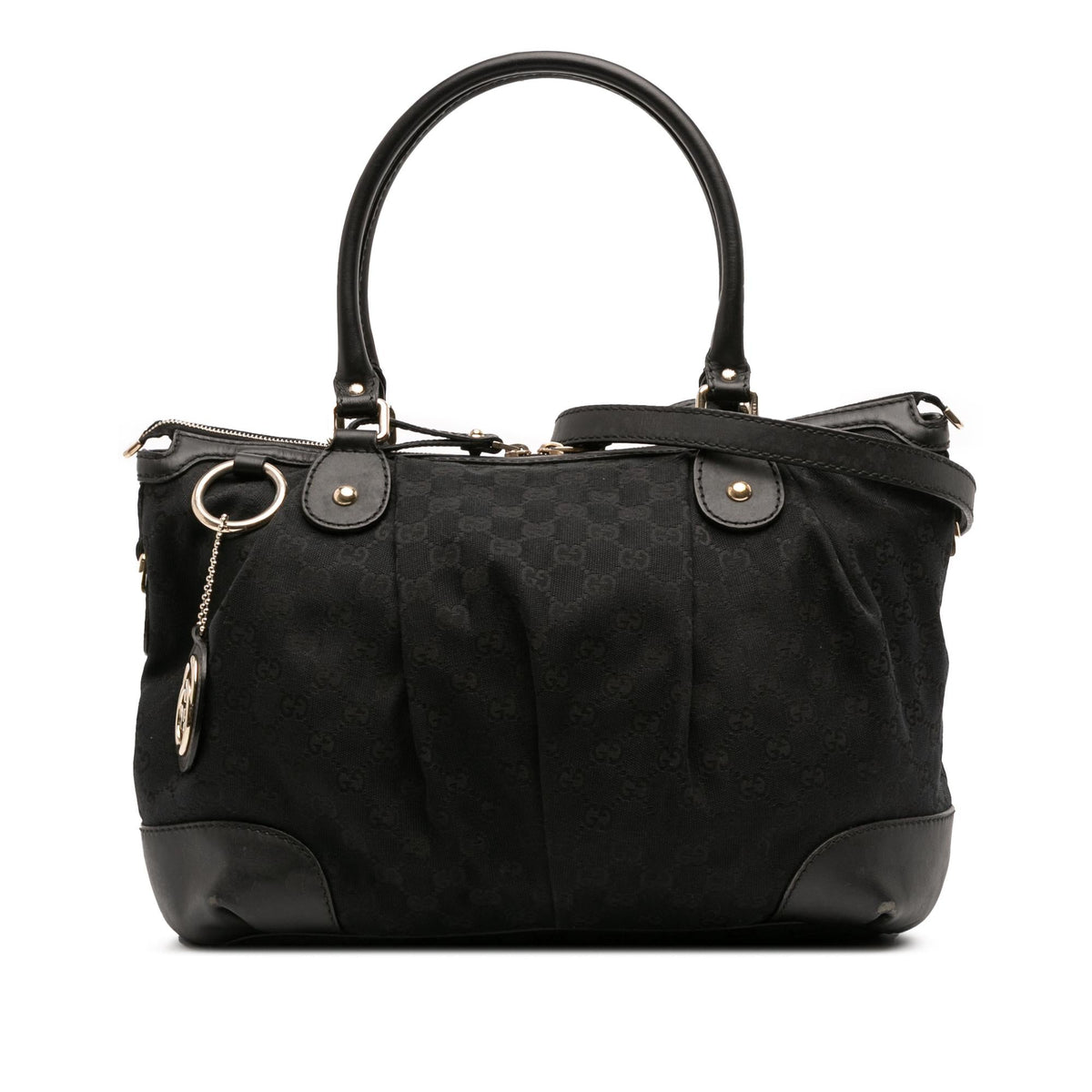 Gucci GG Canvas Sukey Satchel