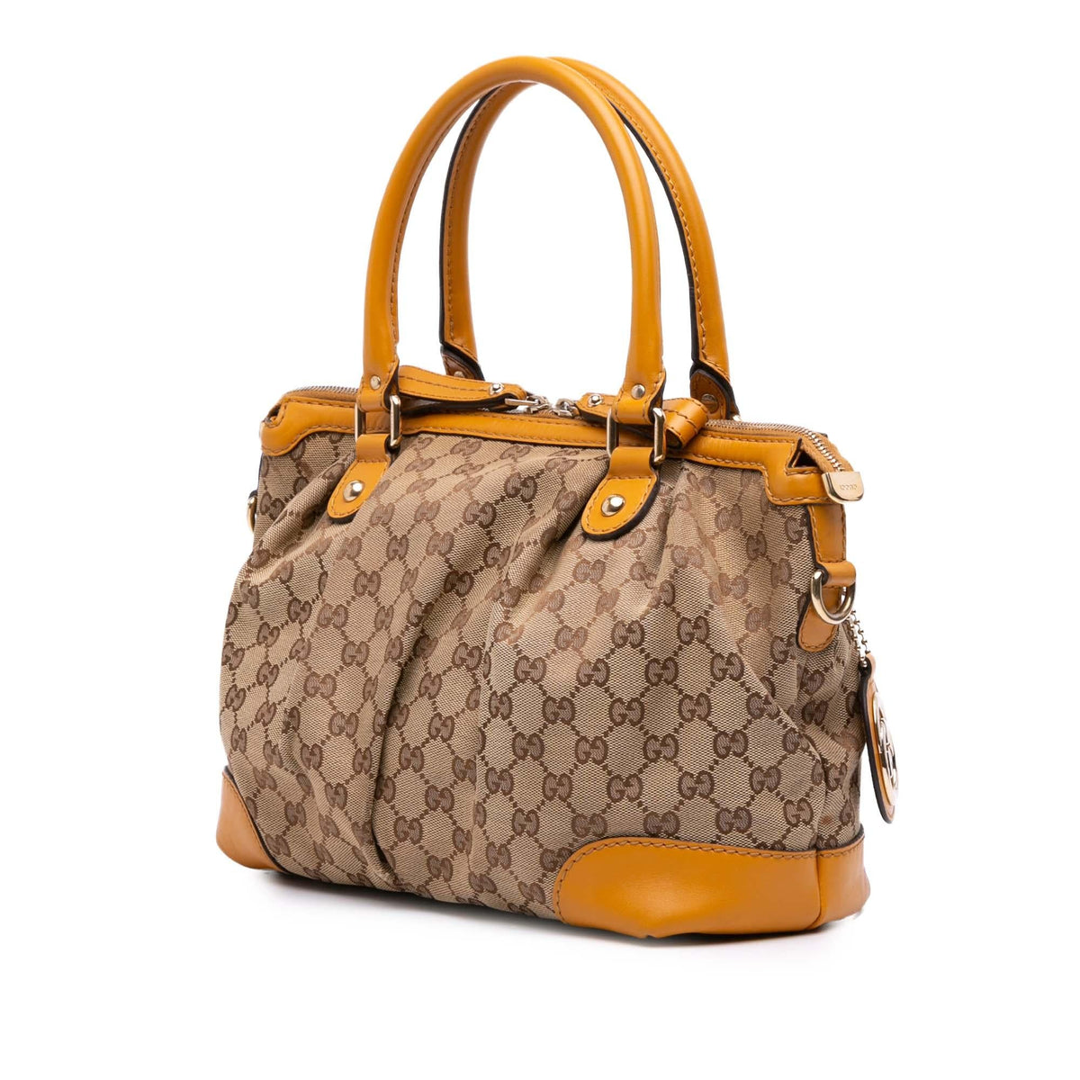 Gucci GG Canvas Sukey Satchel