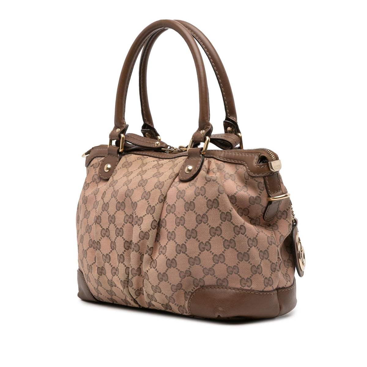 Gucci GG Canvas Sukey Satchel