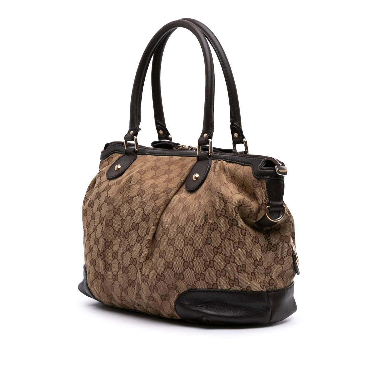 Gucci GG Canvas Sukey Satchel