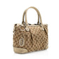 Gucci GG Canvas Sukey Top Handle Medium Satchel (SHF-20029)