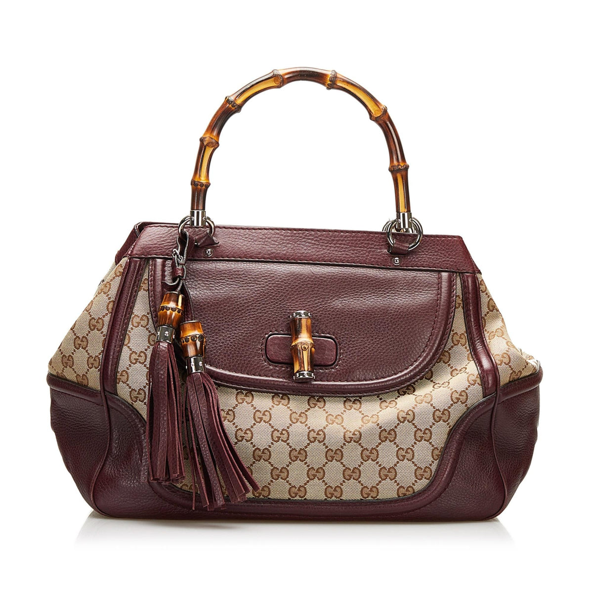 Gucci GG Canvas Tassel Bamboo (SHG-35227)