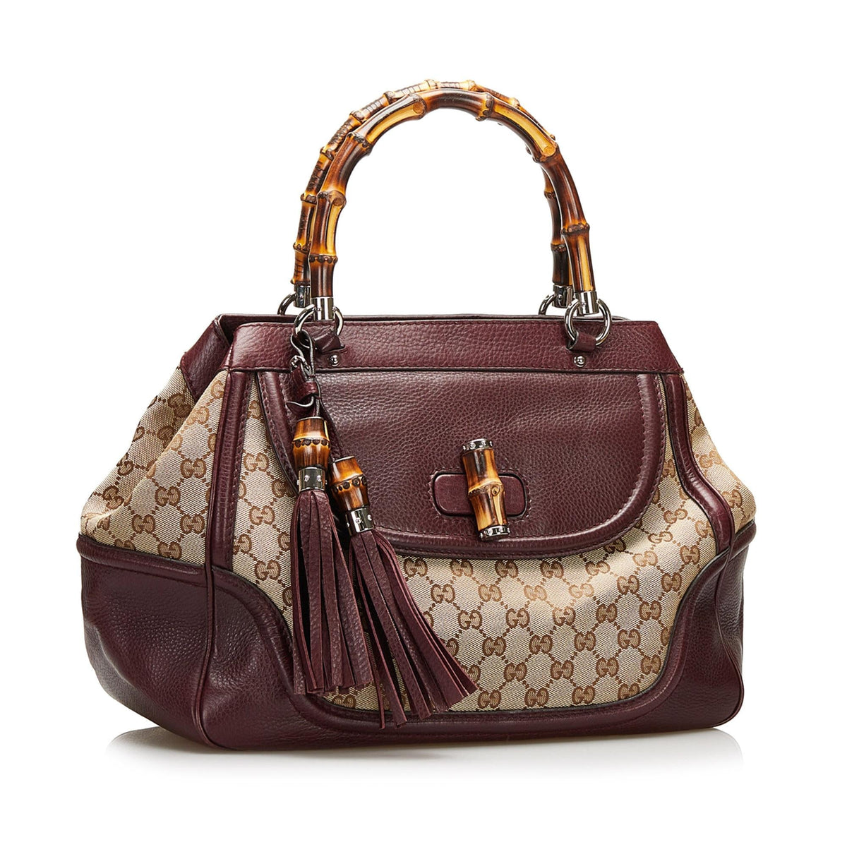 Gucci GG Canvas Tassel Bamboo (SHG-35227)