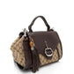 Gucci GG Canvas Techno Horsebit Top Handle (SHF-M1IDuu)
