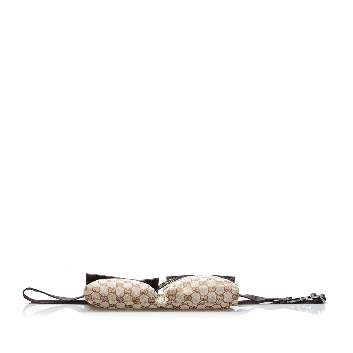 Gucci GG Canvas Twin Pocket Belt Bag (SHG-CLPfEq)