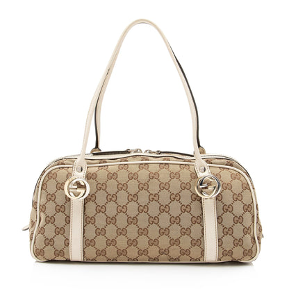 Gucci GG Canvas Twins Boston Bag (SHF-SVoyHp)