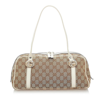 Gucci GG Canvas Twins Boston Bag (SHG-37322)