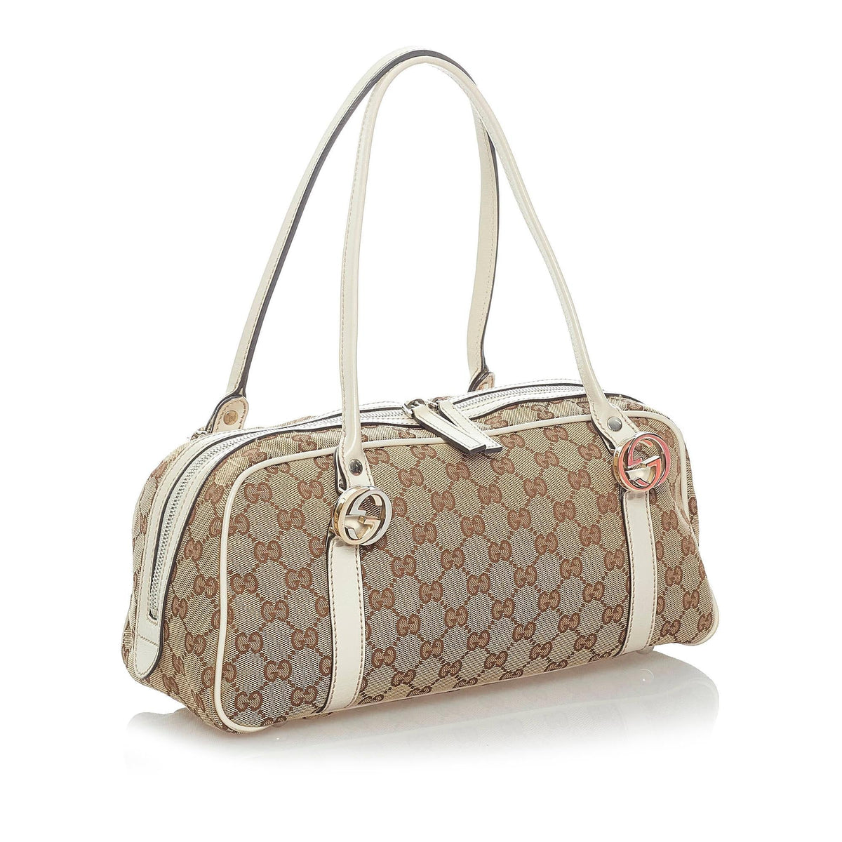 Gucci GG Canvas Twins Boston Bag (SHG-37322)