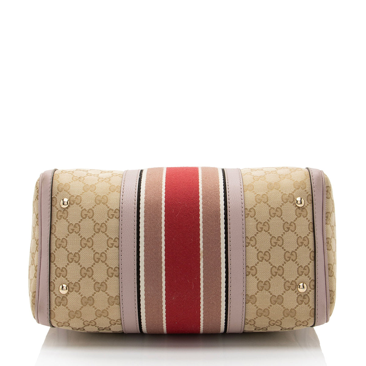 Gucci GG Canvas Vintage Web Joy Medium Boston Bag