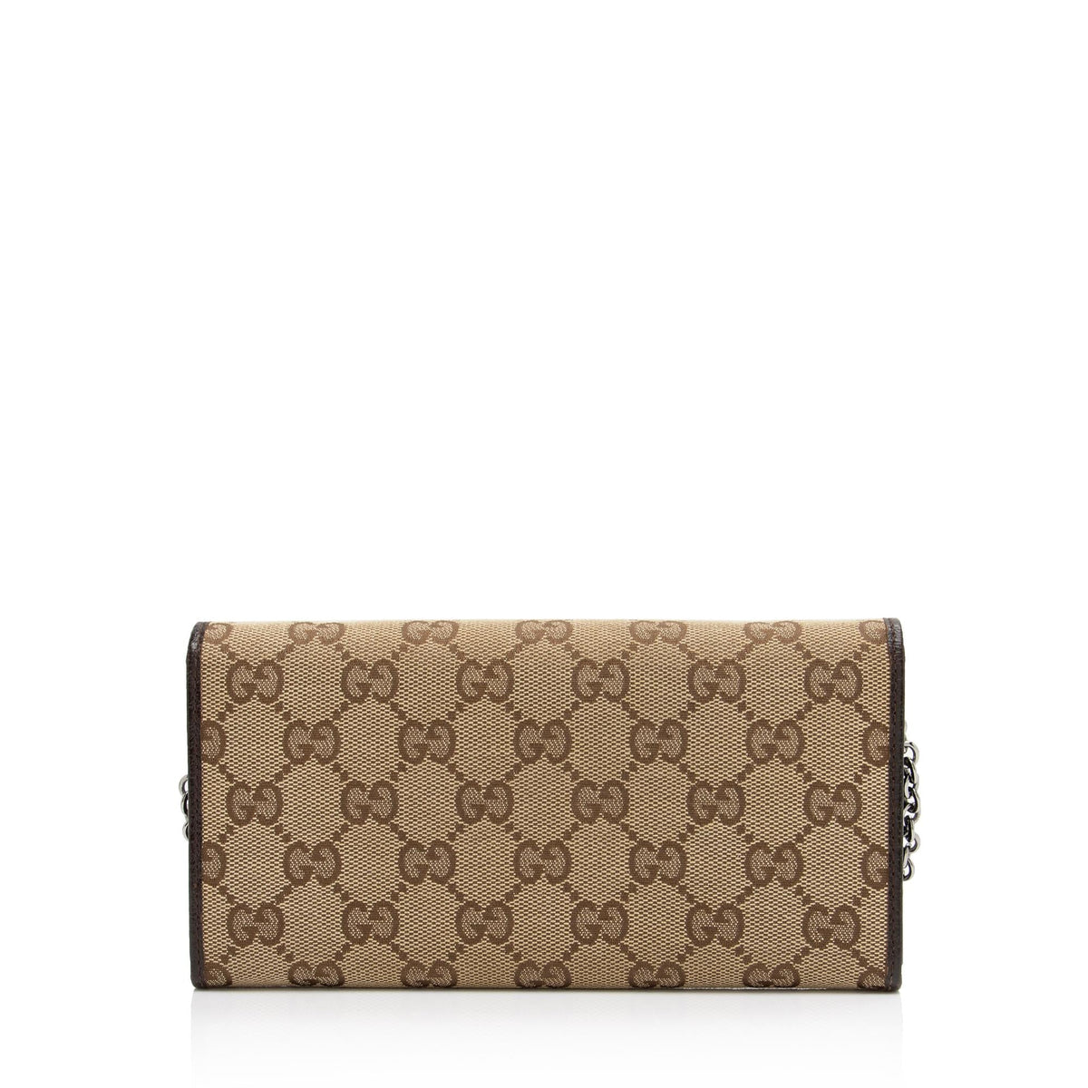 Gucci GG Canvas Wallet on Chain Bag (SHF-4BzUx8)