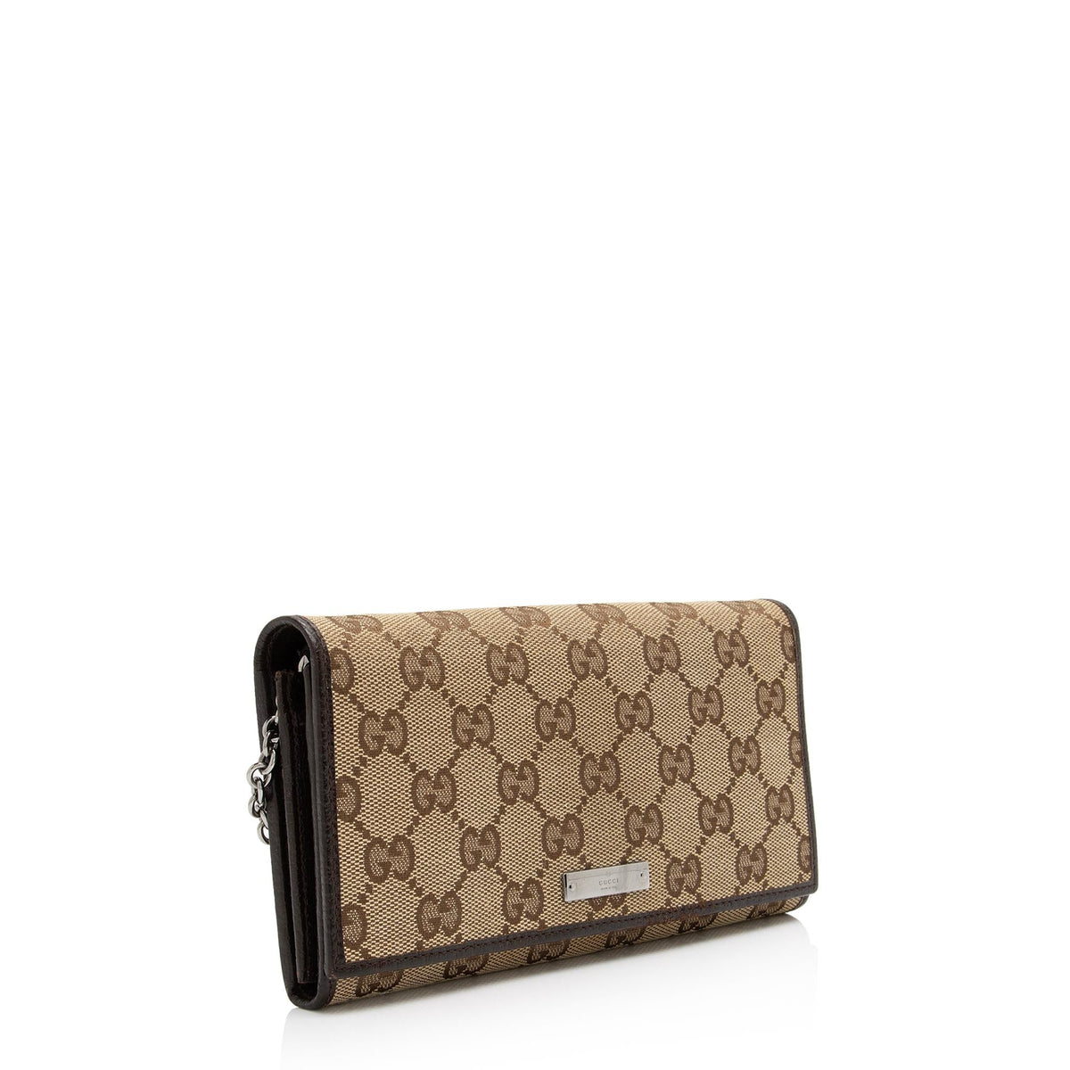 Gucci GG Canvas Wallet on Chain Bag (SHF-4BzUx8)