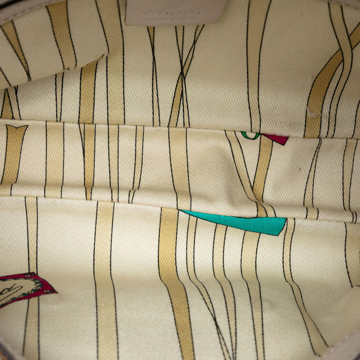 Gucci GG Canvas Wave Shoulder Bag