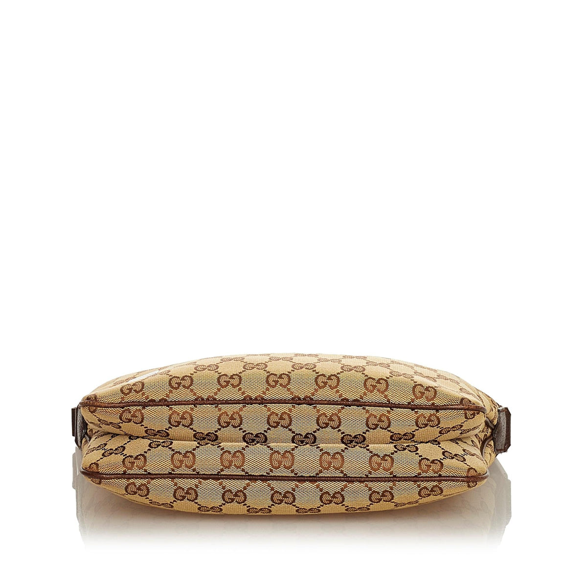 Gucci GG Canvas Web Baguette (SHG-31850)