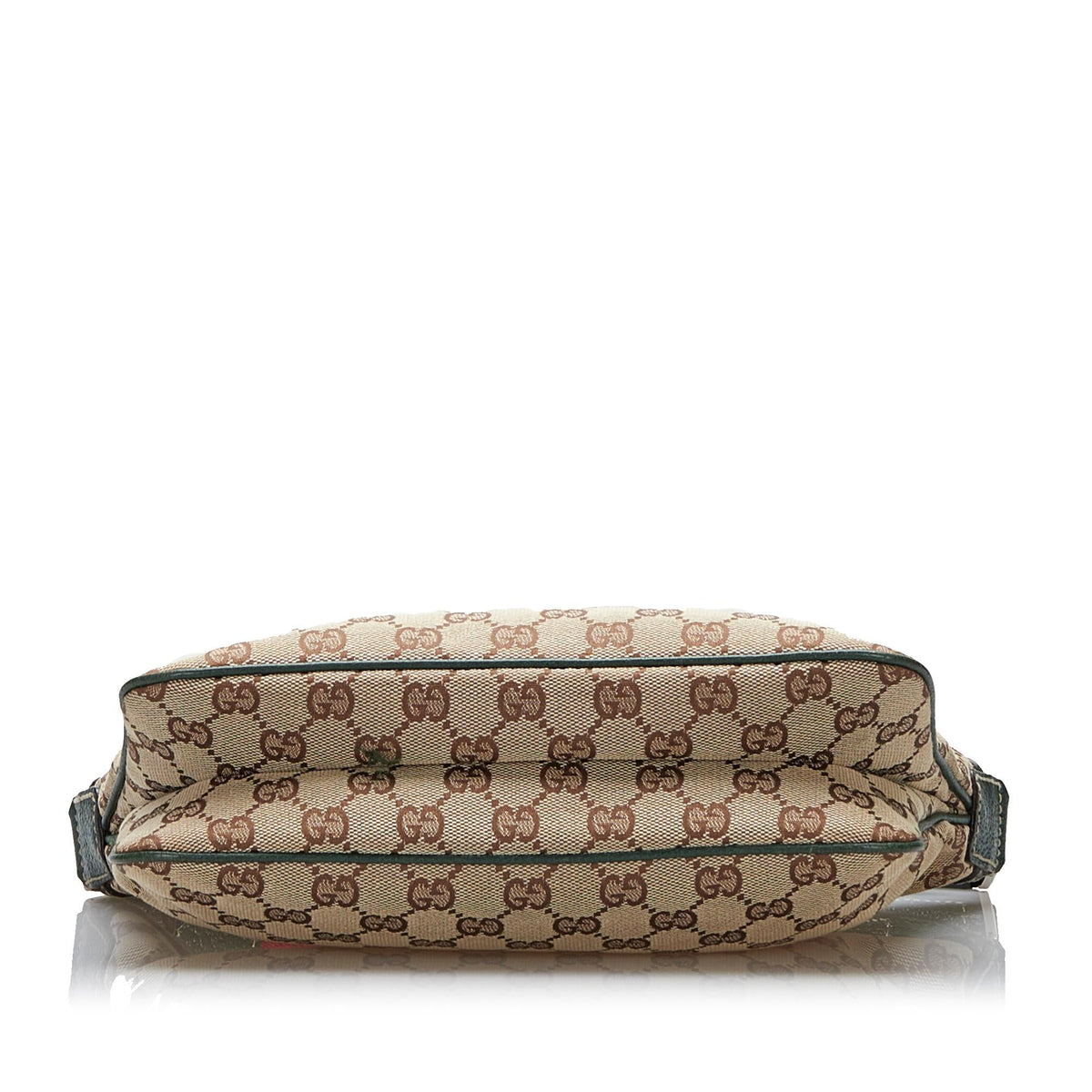 Gucci GG Canvas Web Baguette (SHG-zCaOiu)