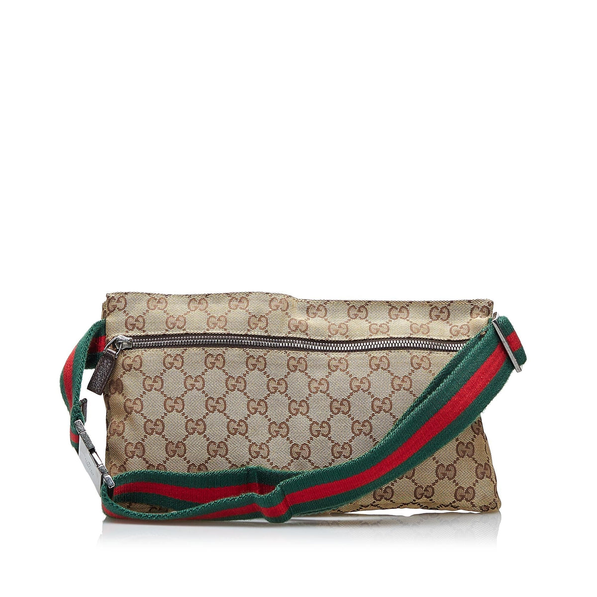 Gucci GG Canvas Web Belt Bag (SHG-6Kyxfy)