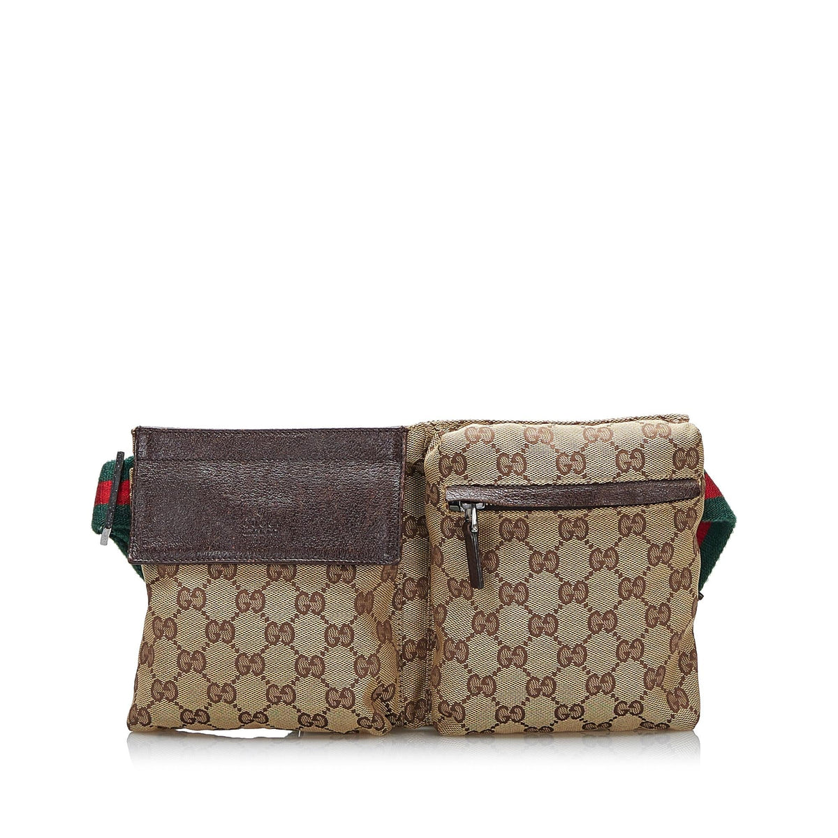 Gucci GG Canvas Web Belt Bag (SHG-6Kyxfy)