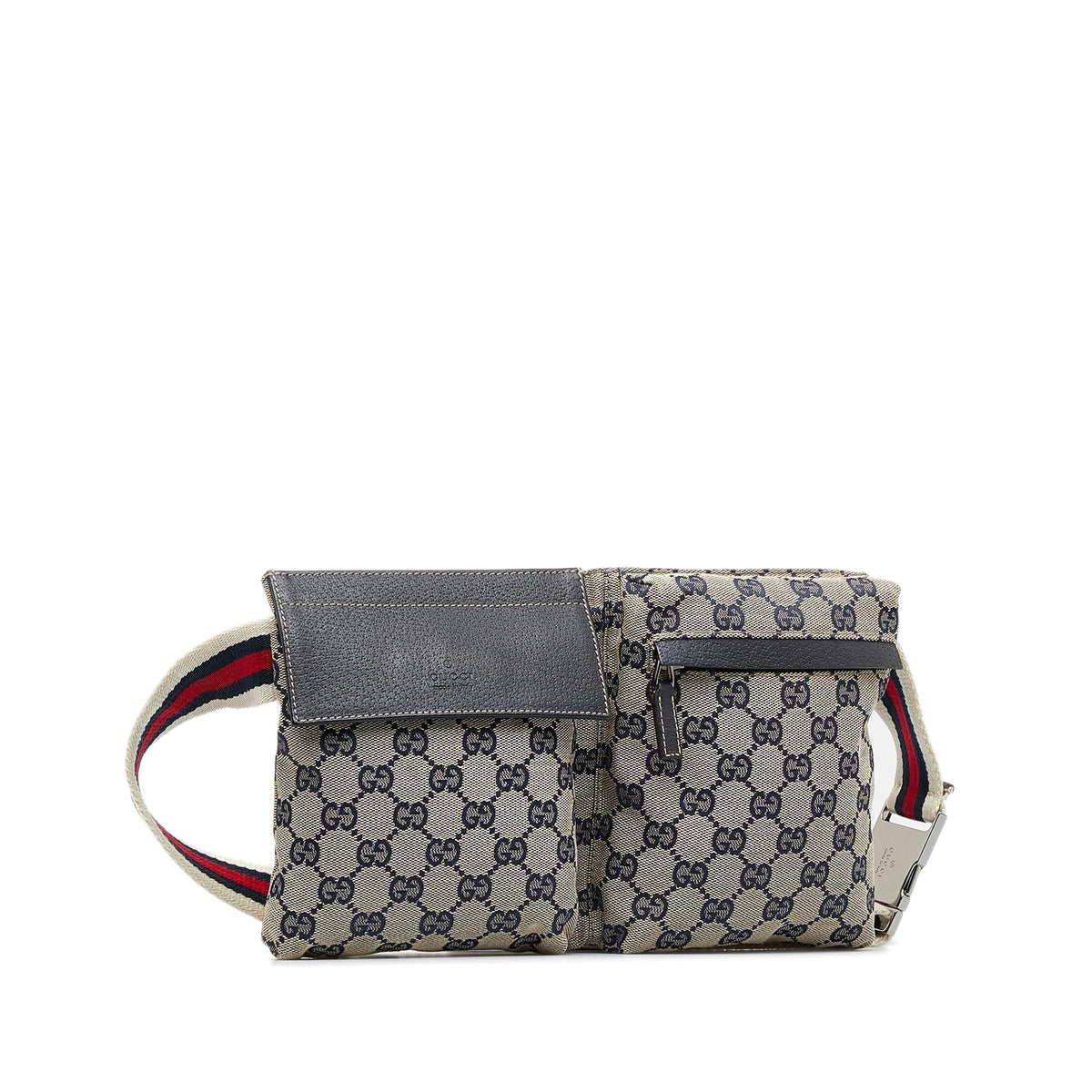 Gucci GG Canvas Web Belt Bag (SHG-5tmMd9)