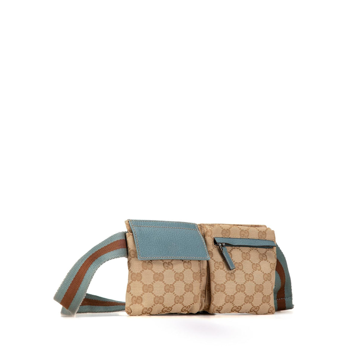 Gucci GG Canvas Web Belt Bag (SHG-ps7Zc5)