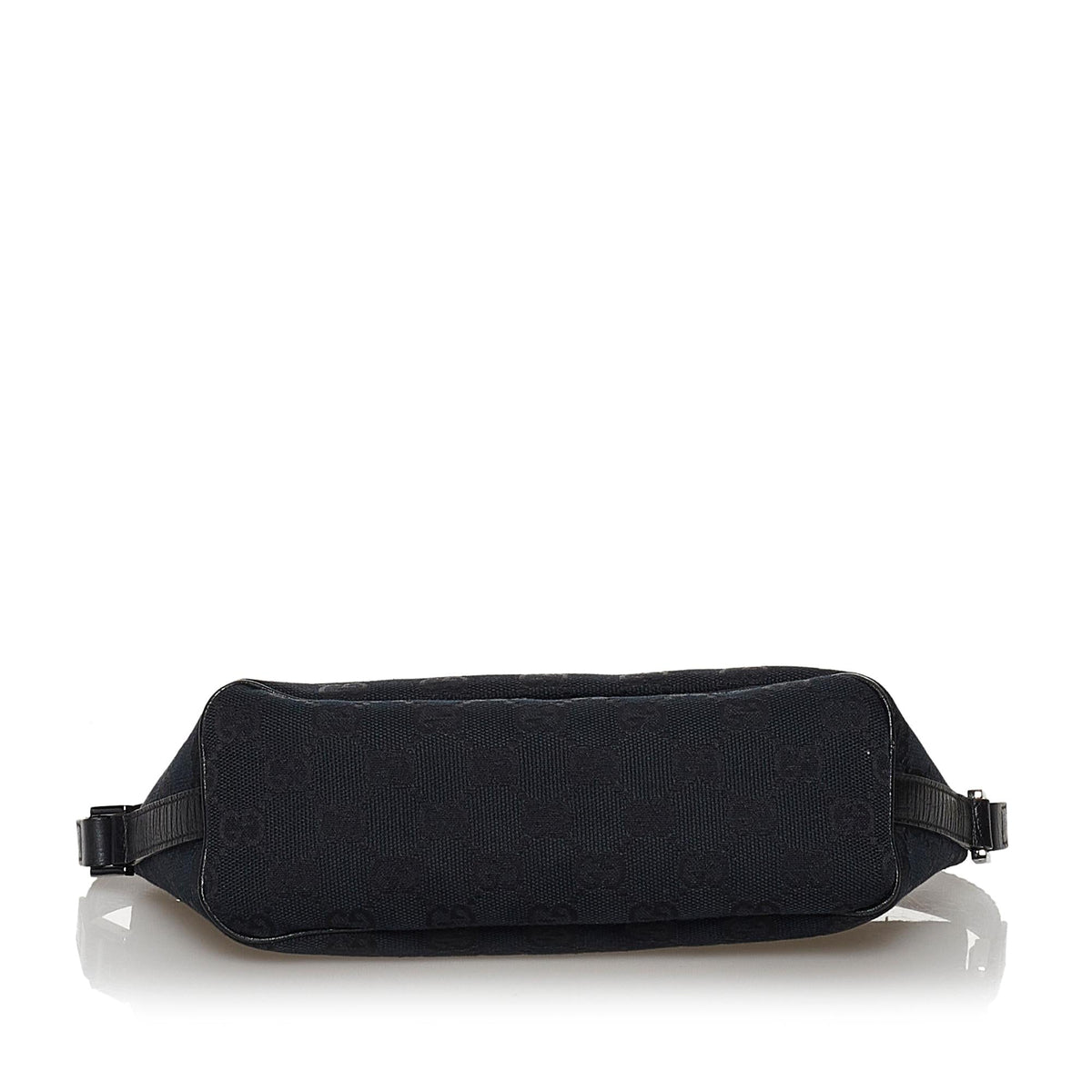 Gucci GG Canvas Web Boat Baguette (SHG-30597)
