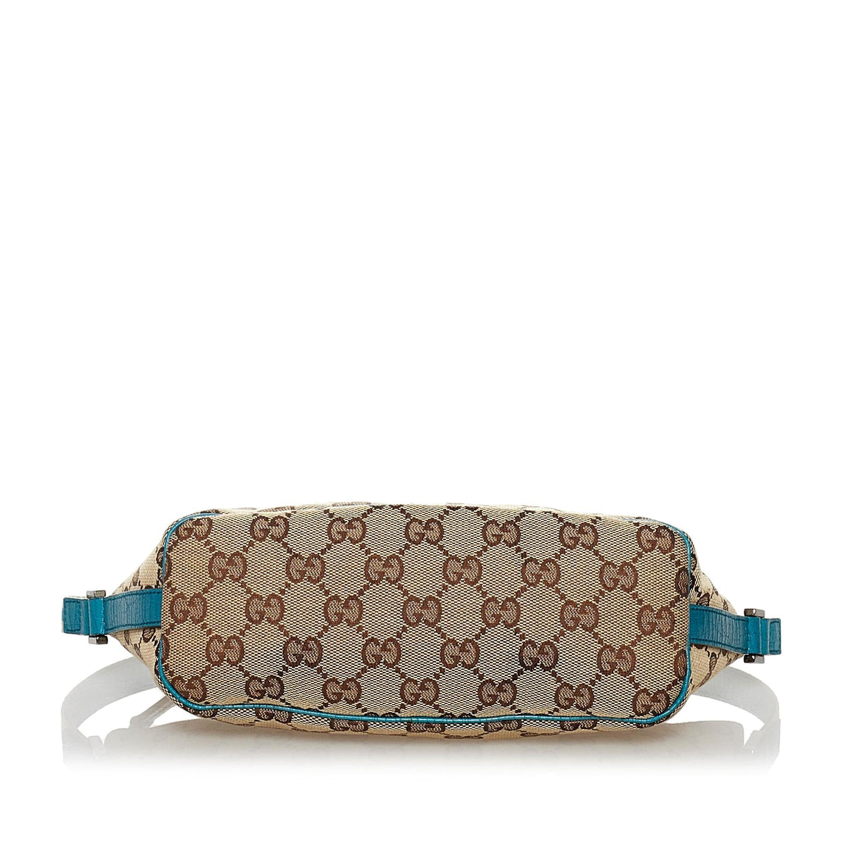 Gucci GG Canvas Web Boat Baguette (SHG-31063)