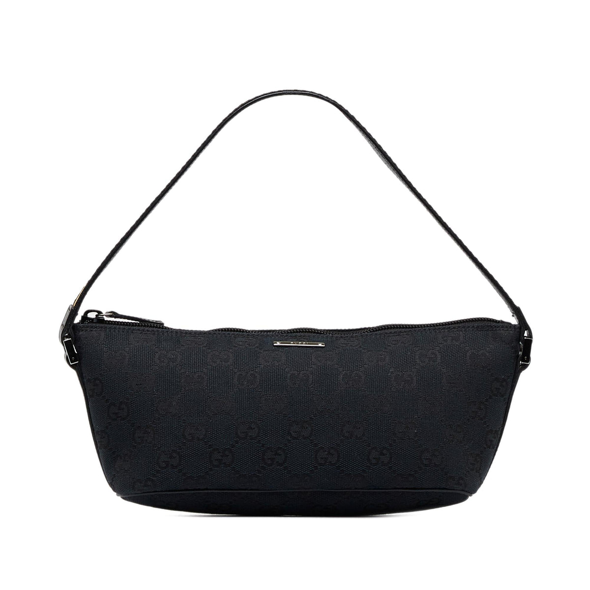 Gucci GG Canvas Web Boat Pochette (SHG-hSS1sG)