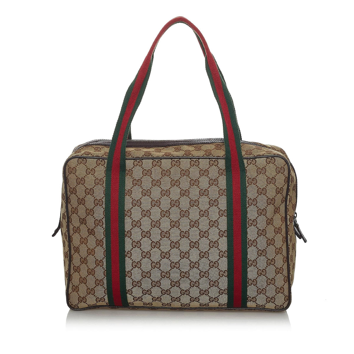 Gucci GG Canvas Web Business Bag (SHG-33948)