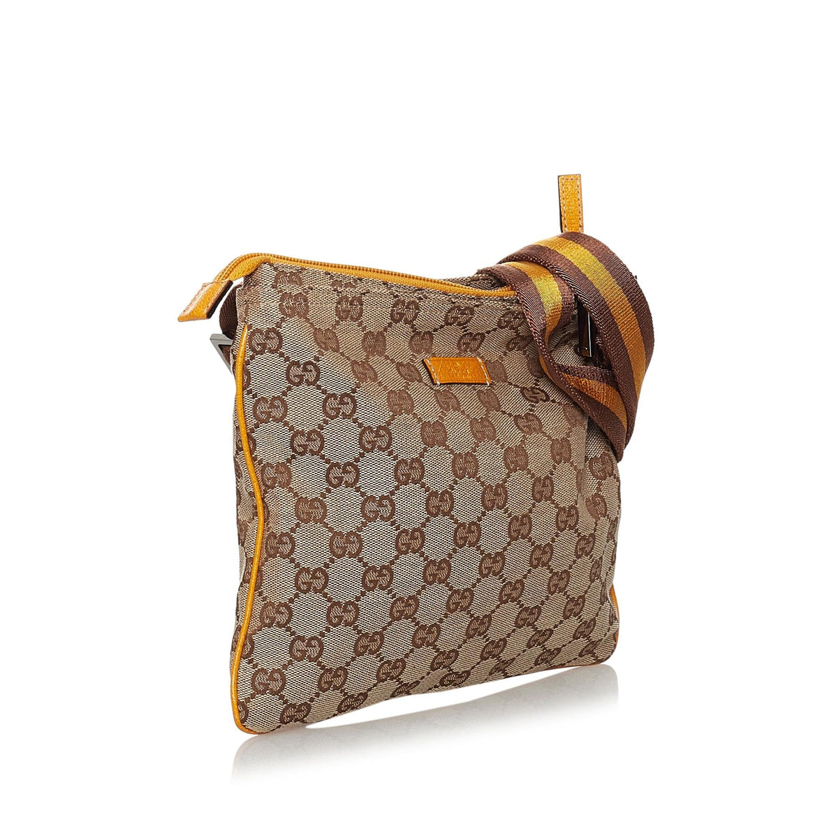 Gucci GG Canvas Web Crossbody Bag (SHG-30269)