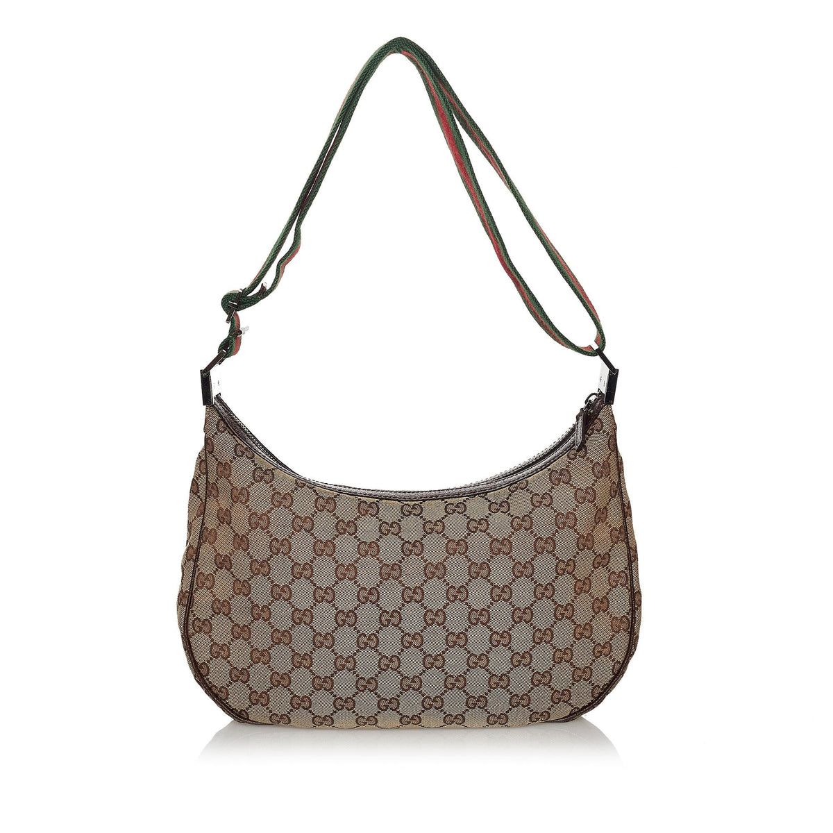 Gucci GG Canvas Web Crossbody Bag (SHG-30475)