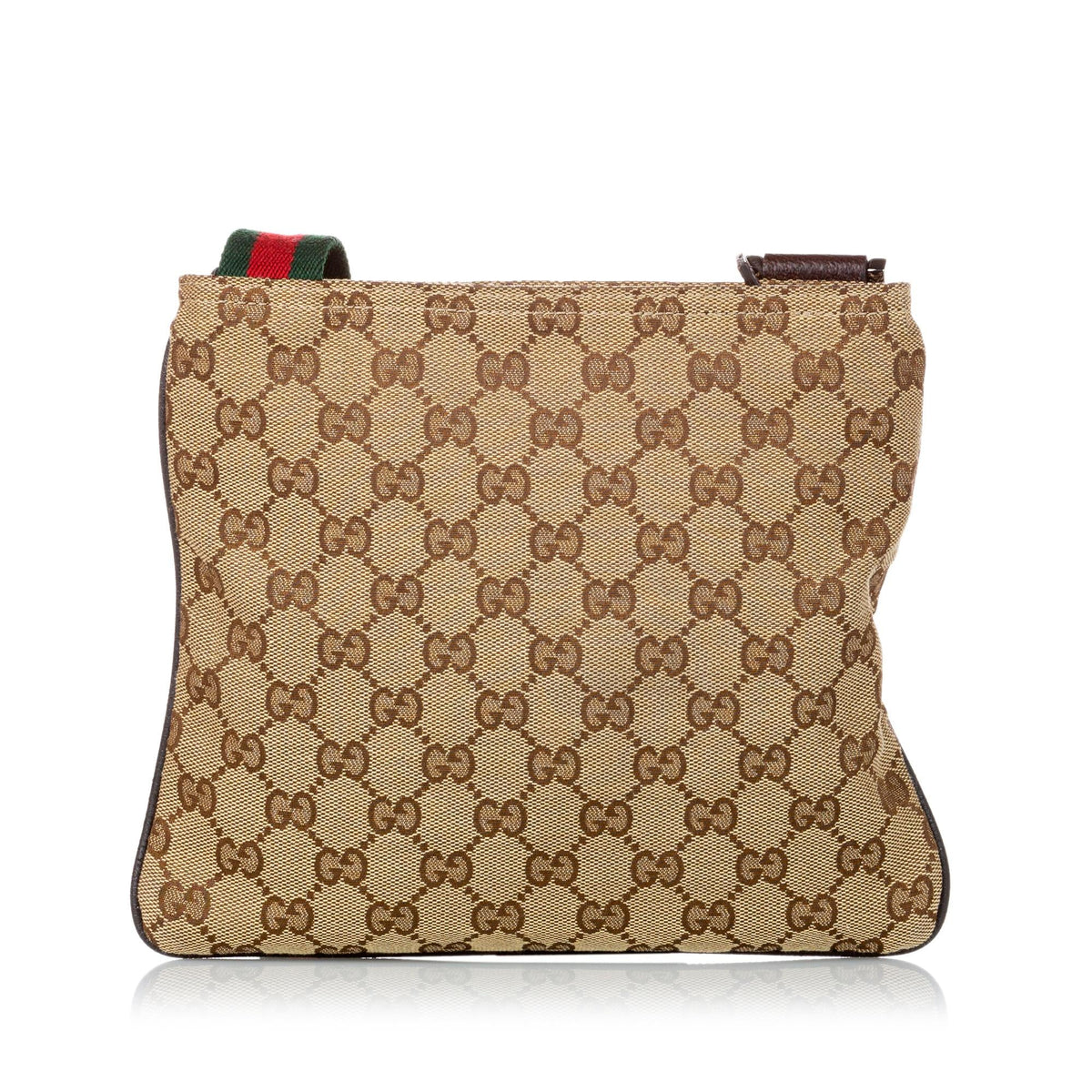 Gucci GG Canvas Web Crossbody Bag (SHG-30989)