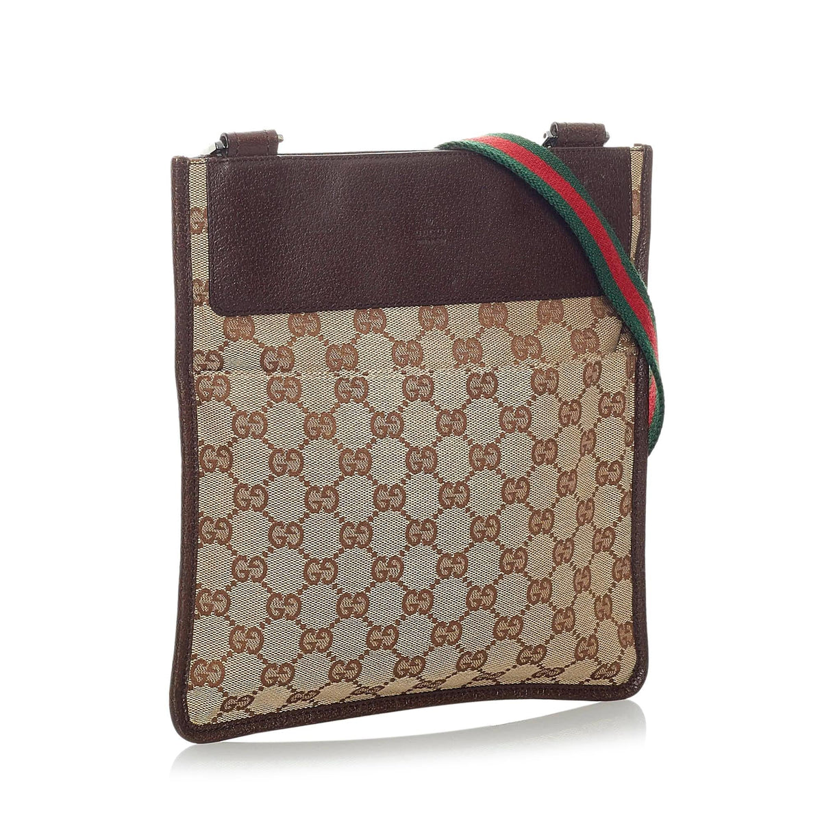 Gucci GG Canvas Web Crossbody Bag (SHG-32732)