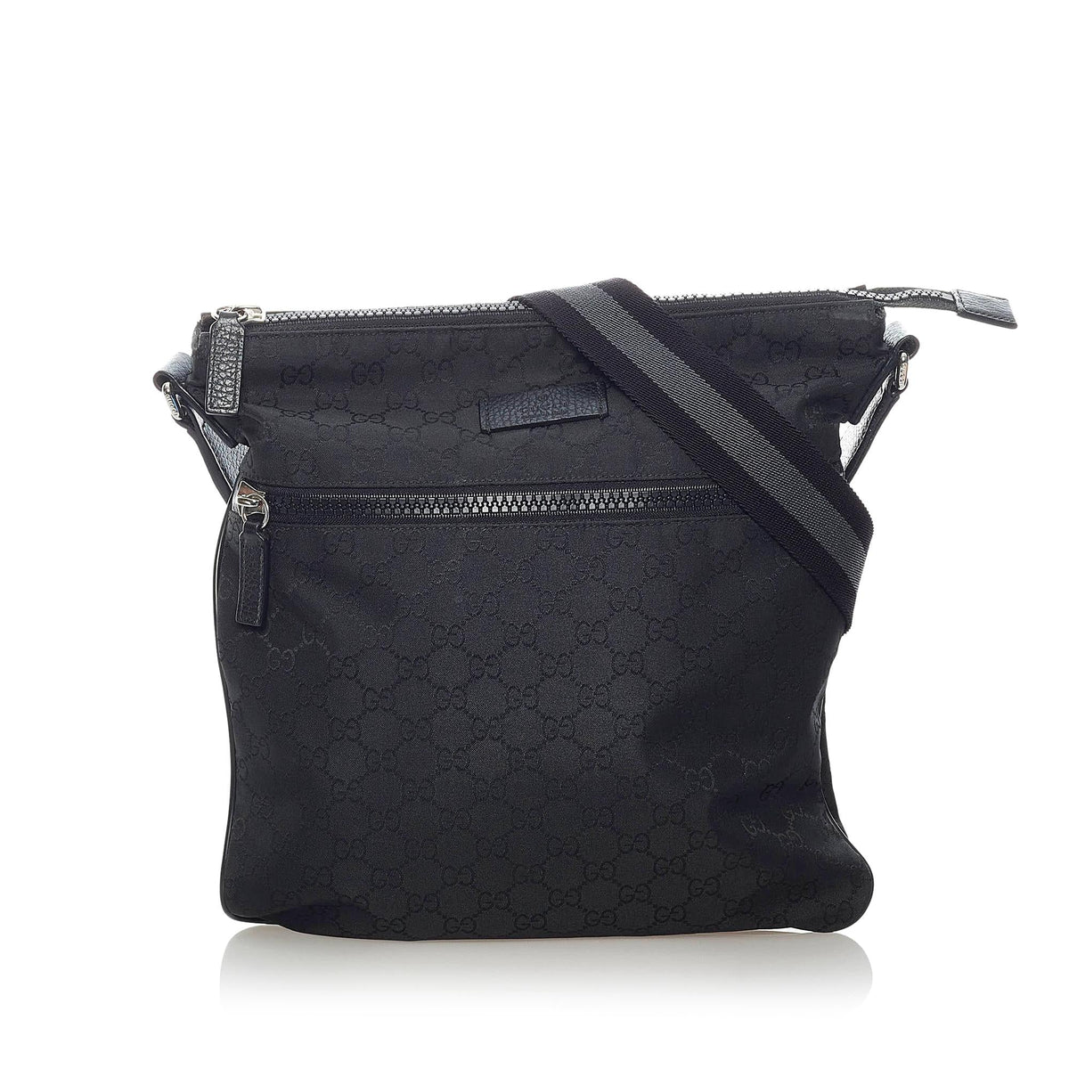 Gucci GG Canvas Web Crossbody Bag (SHG-32734)