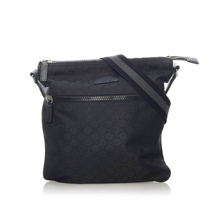 Gucci GG Canvas Web Crossbody Bag (SHG-32734)