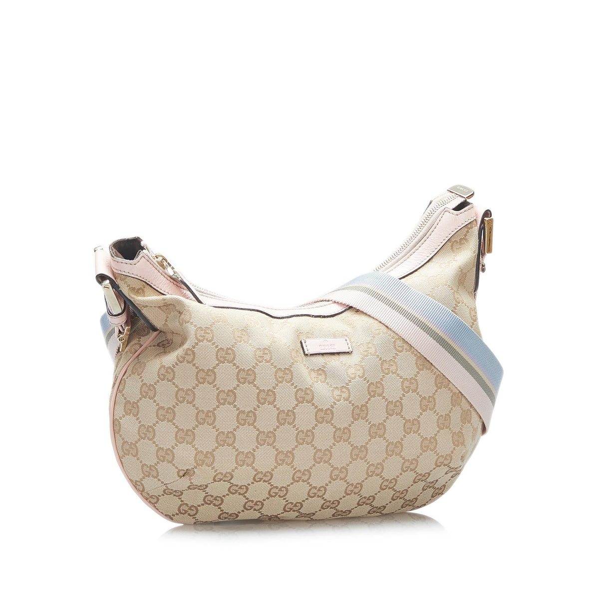 Gucci GG Canvas Web Crossbody (SHG-UOozOI)