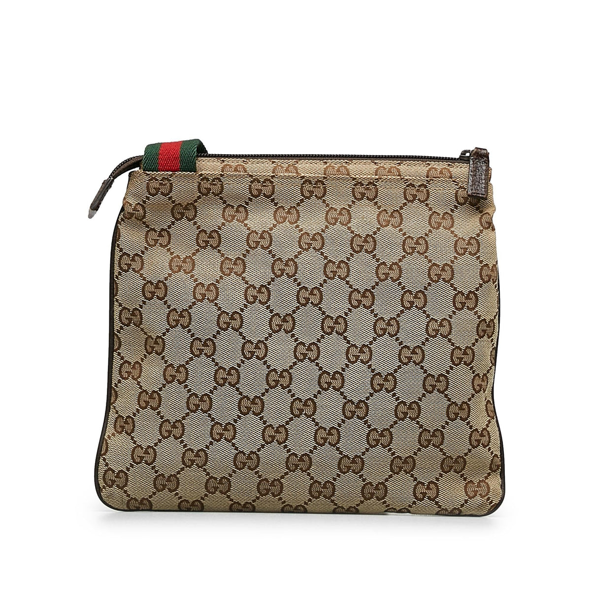 Gucci GG Canvas Web Crossbody (SHG-sHmkxf)