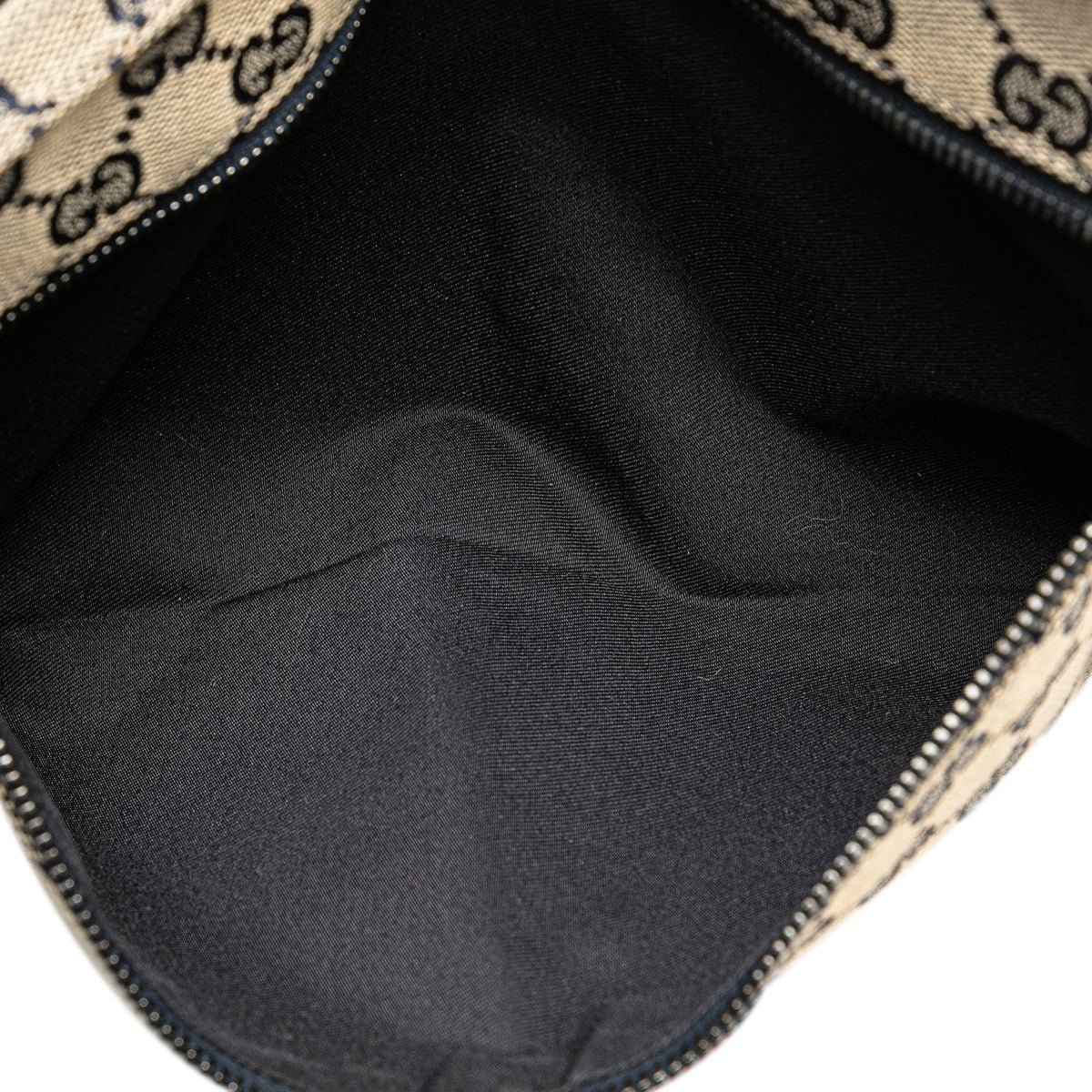 Gucci GG Canvas Web Double Pocket Belt Bag (SHG-C9Tytb)