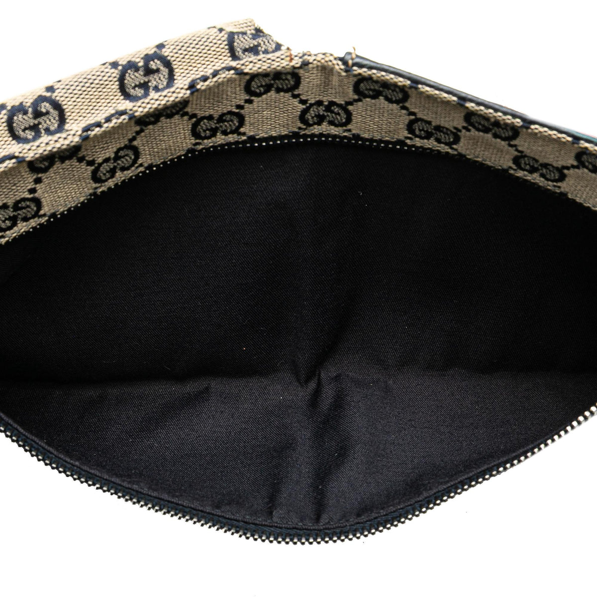 Gucci GG Canvas Web Double Pocket Belt Bag