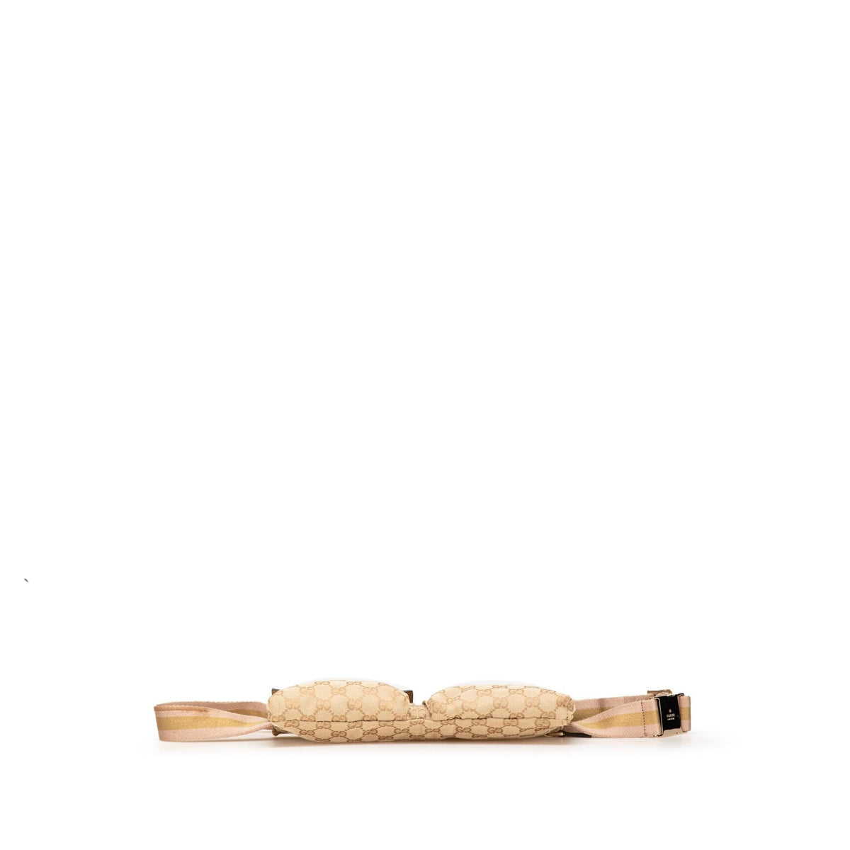 Gucci GG Canvas Web Double Pocket Belt Bag