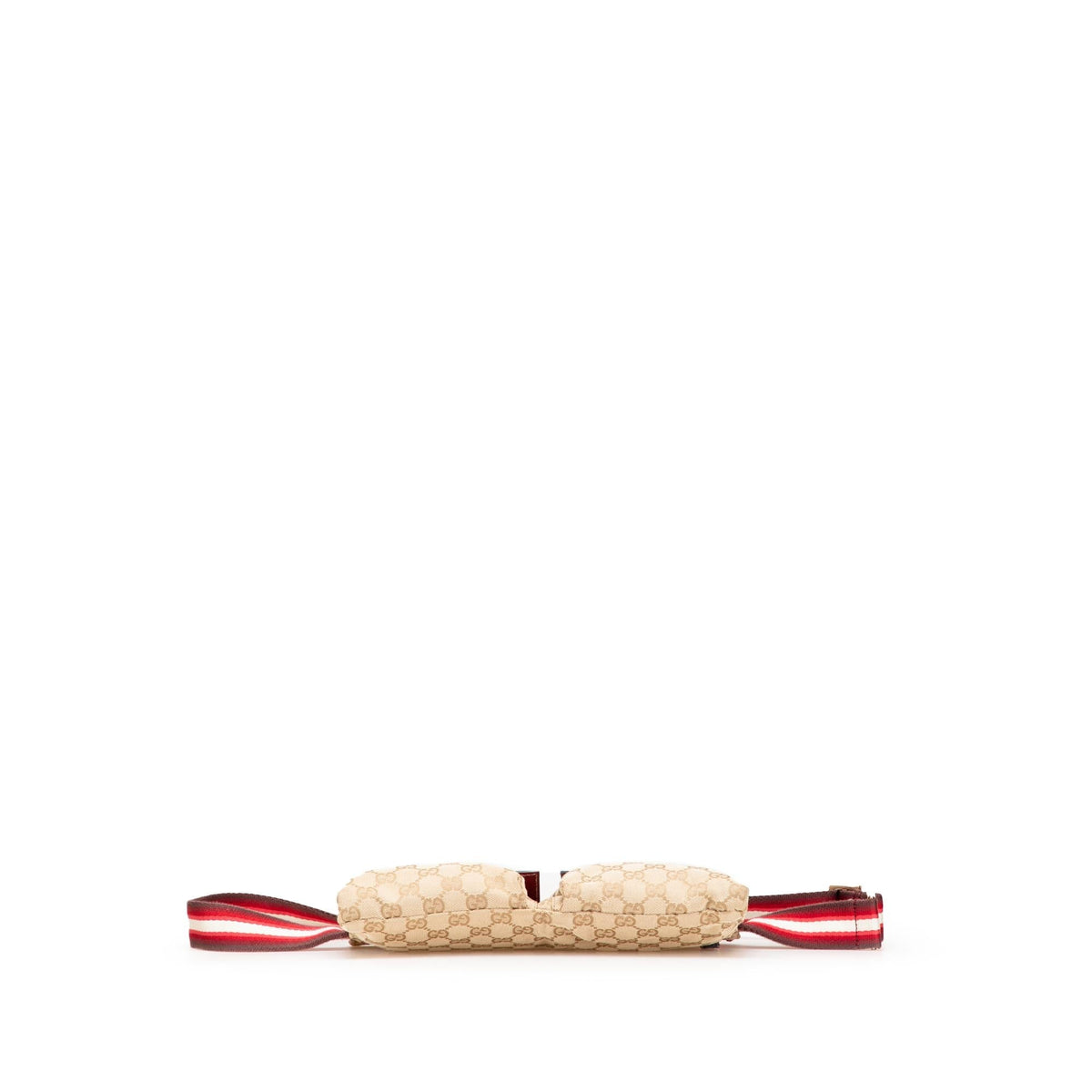 Gucci GG Canvas Web Double Pocket Belt Bag