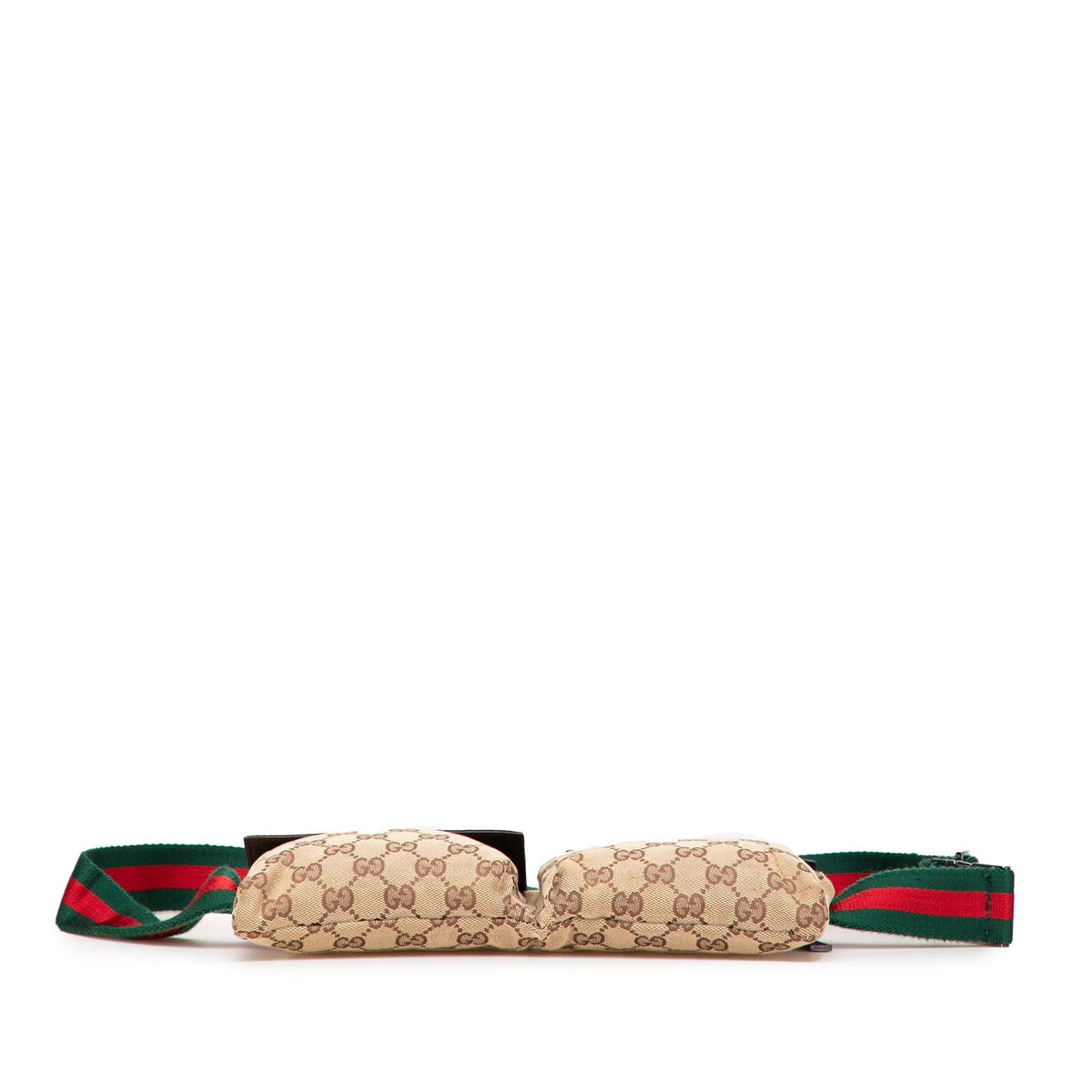 Gucci GG Canvas Web Double Pocket Belt Bag