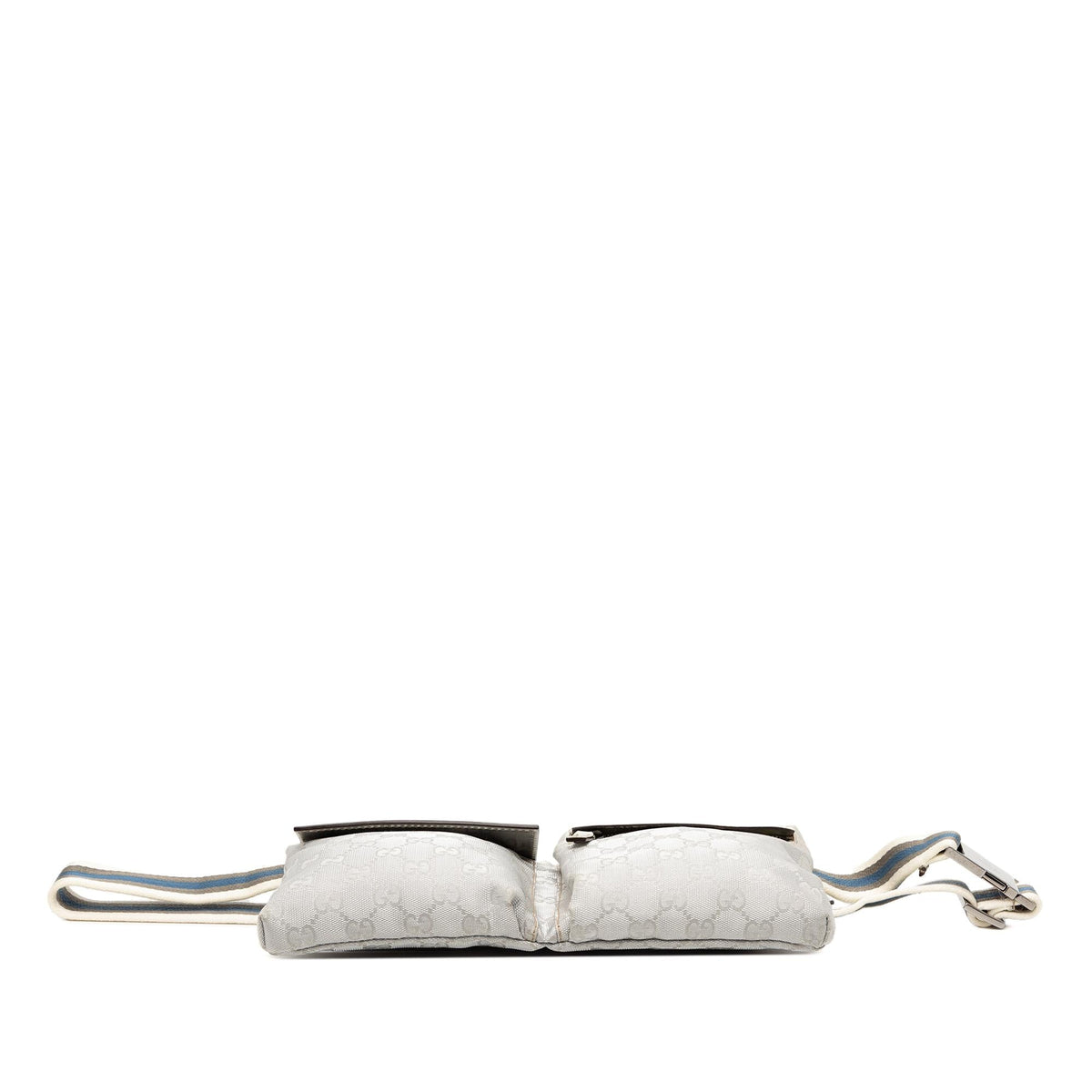 Gucci GG Canvas Web Double Pocket Belt Bag